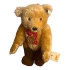 Vintage Margarete Steiff Gmbh 11   Teddy  Roosevelt Rough Rider Bear Gold Mohair