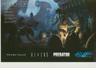 Mark A  Nelson Signed Aliens Avp Predator Promo Dark Horse Art Poster