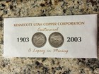 Kennecott Utah Copper 2003 Centennial Commemorative Historical Multi-fold