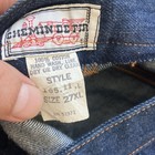 Vintage 70s Chemin De Fer Jeans High Waist Flare 24 37 Dark Wash 