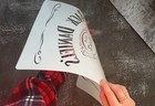 Whisky Jack Danies Stencil Reusabl Template  Vintage Whiskey Logo Stencil