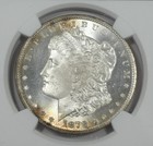 1878-cc Morgan Dollar Certified Ngc Ms 64 Carson City Silver Dollar