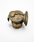 Vintage Brass Auto Lite Carbide Miners Lamp