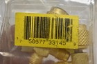Lot Of 3 Pro-set Access Valve Tee Avt45 1 4  Sae Female Knurl X 1 4  Sae Male