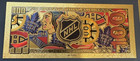 Detroit Redwings Gold Foil Novelty Banknote      nhl     Great Gift 