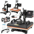 5 In 1 Heat Press Machine Digital Transfer Sublimation T Shirt Hat Plate Cap Mug