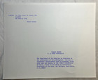General James M  Gavin Signed 8x10 Press Release Photo B w 8x10 Wwii Autographed