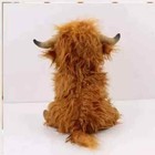 30cm Highland Cow Plush Doll Baby Stuffed Animal Soft Toys Scottish Cow Gift Kid