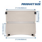 For Club Car Precedent Tempo Onward 2004-up Golf Cart Folding Windshield Tinted