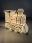 Vintage Enesco Ceramic Nursery Train Lamp Night Light Baby Room Choo Choo