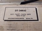 Nos Digatron Dt-34k42 For Dual Engine Kart - Egt X2 - Tach - Mph - Vintage