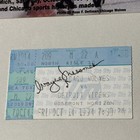 Chicago Wolves Wayne Messmer Signed Autograph Opening Day Ticket Ihl Ahl