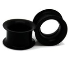 1 Pair Thick Silicone Ear Gauges Plugs Soft Flesh Tunnels Ear Stretchers 2g-1 