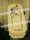 Stunning Antique Post Mortem Baby Child In Coffin Funeral Tintype Photo 1 6th