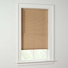 Mainstays 1  Cordless Vinyl Room Darkening Mini Blinds  Khaki  23 w X 48 l