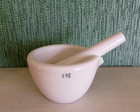 Coors Usa Vintage Porcelain Mortar   Pestle Pharmacy   Drug Store   Apothecary