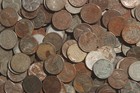 1943 Steel Lincoln Wheat Cent Penny Rolls Corroded rusty Lot C32