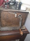 Antique Edison Standard Phonograph With Blue Amberol Record Cylinder