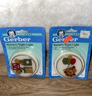 Lot Of 3 Vintage 1991 Gerber Baby Nursery Night Light  76380 Nos New