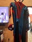 Spider-man Bodysuit Kids Costume W  Mask Full Body Red blue black