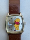 Square Winnie The Pooh Seiko Watch   Disney Vintage Watch Sr4