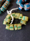  peppermint  Lot  Of 60 Vintage Venetian Millefiori  African Glass Trade Beads