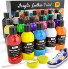 18 Colors Acrylic Leather Paint 8 45 Oz  250 Ml Leather Dye For Shoes  Sneake   