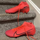 Nike Men Size 9 Mercurial Superfly 7 Academy Fg mg Soccer Cleats At7946-606