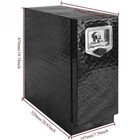 8 x22 x19  Aluminum Wheel Well Tool Box With 5 Drawers For Pickup Truck Storage