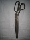 Vtg Wiss Steel Forge 12  Heavy Duty Industrial Upholstery Scissors Shears 1 Lb