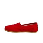 Toms Women s Red Canvas Classic Flats 001001b07