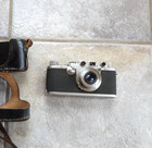 Vintage  leica Iiic   1949  W  Leitz Elmar 5cm 1 35 Lens  S n  470196