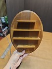 Vintage Wooden Display Thimble Shelves miniature Display Holds 12