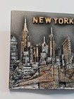 New York Travel Souvenir Fridge Magnet 3-d Landmarks