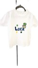 Personalised Embroidered Dinosaur T-shirt     Custom Name Tee For Kids baby