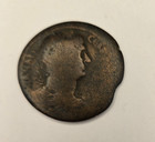 Roman Bronze Coin - Possibly Antoninus Pius C 160ad
