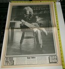 Roger Daltrey Who Vintage Double Sided 1973 Poster 16 1 2 X 23 Inches Marty K