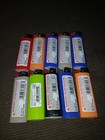Bic Classic Cigarette Lighters Disposable Full Size  Assorted Colors Lot Of 10 