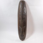 Vintage Hand Carved Tribal Mask Wooden Face 19 