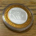 Limited Edition  10 Gaming Token Silver Strike Mccarran Las Vegas