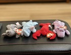 Assorted Teenie Beanie Babies Lot 8 With Tags