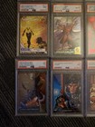 Marvel 18 Psa Graded Card Lot - Wolverine  Spider-man  Sabretooth  Deadpool Etc 