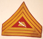 Pair Of Early 1900 s Usmc Marine Corps Paymaster Sergeant Chevrons