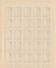 Stamp Germany Mi 799 Sc 524 Sheet 1941 Wwii Fascism War Era Hitler German Mnh F