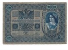 Preowned- Austro-hungary 1000 Tausend Kronen 1902 Banknote