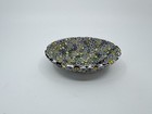 Glassofvenice Murano Glass Millefiori Plate bowl Multicolor Small Chip See Pics