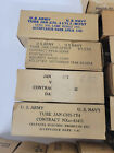 Vtg Audio Radio Vacuum Tube Us Made Navy Army Military Spec Boxed Misc Lot Of 22
