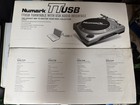 Numark Tt Usb Silver Professional Usb Turntable - Brand New open Box