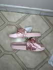 Puma Fenty Rihanna Bow Slide Silver Pink 365774 03 Women 6 5
