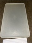 Tupperware Replacement Seal lid 1293 Sheer Rectangular 10-1 4  L X 6-3 8  W